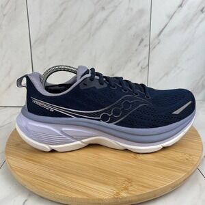 Saucony Hurricane 25 Womens Size 10.5 Navy Aster Running Shoes S11026-208
